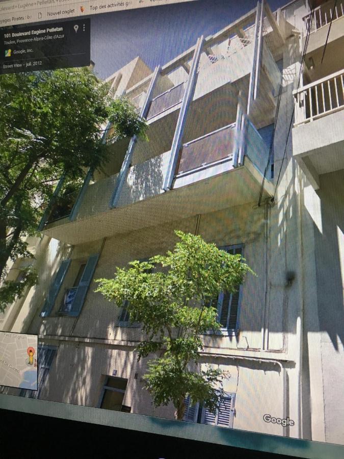 Goeland 3, Climatise, Wifi, Balcons Petite Vue Mer Laterale Au 3 Eme Etage Sans Ascenseur Тулон Екстер'єр фото